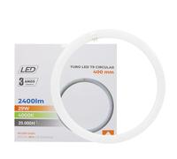 Maxled, Light is Led! LED TUBE T9 Ø40 CM, Ringförmige LED Röhre 29 W Warmweiß 4000 K 2400LM G10Q Sockel Fassung Hell Leuchtröhre PC Deckenleucht Alternative für Klassische T9-Leuchtstofflampen