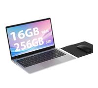 MAXLEGEN PC Portatile Notebook, 14 Pollici Portatile16GB RAM 256GB SSD 1920 * 1080 Full HD Computer, 2.4G/5G WiFi, Dual Speakers, BT4.2, USB3.0, Laptop Mouse e Mousepad Inclusi