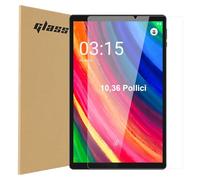MAXLEGEN Pellicola protettiva per YUMKEM/HEASUR/PIXPEAK/TOSCIDO/POWMUS X608, T26, T26-EEA, T181-EEA, YUMKEM Tab608X 10,36 Pollici 10,4 Pollici Tablet Vetro Temperato Pellicola