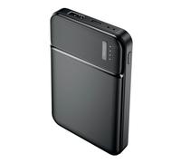 Batteria da Viaggio 5000mAh 2 Uscite USB 2.4A Compatto e Leggero Nero
