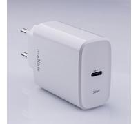 Maxlife, Caricatore di rete USB-C 30W PD QC ultra veloce, Bianco