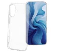maxlife Custodia per iPhone 16 Plus Slim Case Trasparente 6,7 pollici - Sottile 2 mm - Custodia Protettiva Leggera Resistente all'Abrasione - Cover Slim Antigraffio per Massima Protezione