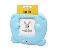 MaxLife - Scheda flash parlante MXLD-100,112 fogli 224 parole, carte flash per bambini, apprendimento prescolare, elettronica per imparare l'inglese, giocattolo interattivo per bambini (blu)