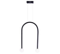 MaxLight Enigma lampada sospesa 2x2 W nero P0513