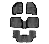 maxliner Floor Mats For Ford Explorer 2011 - 2014 3 Row Set Without Second Row Center Console, Black by