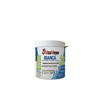 MAXMEYER Bianca Monomano BMB Pittura per Interni Lavabile 2 in 1 Fissativo e