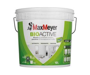 MAXMEYER - BIOACTIVE PITTURA ANTIMUFFA TRASPIRANTE PER INTERNI COLORE BIANCO 10 LT. 164954L010001