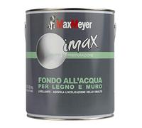 MaxMeyer Fondo all'acqua per interni ed esterni Legno e Muro BIANCO 2,5 L
