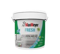 MaxMeyer Fresh - Pittura per interni Bagni& Cucine Fresh A+ e priva di formaldeide, Bianco Caldo, 10 L