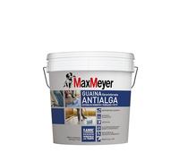 MAXMEYER Guaina Antialga Plus, Impermeabilizzante Liquido Fibrorinforzato per Esterni, Grigio, 4 L