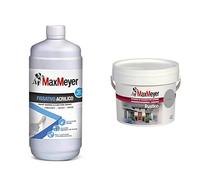 MAXMEYER kit Esterni Quarzo Rustico Grigio e Fissativo