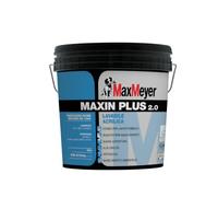 MAXMEYER Maxin Plus 2.0, Pittura Lavabile per Interni, Idrorepellente e ad Alta Copertura, Bianco, 4 Litri