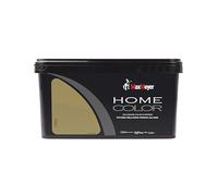 MaxMeyer Pittura colorata lavabile finitura metallizzata per interni Home Color ORO 2,5 L