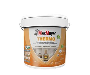 MAXMEYER Pittura per interni termica, antimuffa, anticondensa e priva di formaldeide, Thermo Active BIANCO 10 L