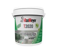 MaxMeyer Pittura per interni Traspirante T2020 Igienizzante, resistente ai batteri Bianco 14 l