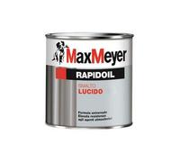 Maxmeyer Rapidoil Smalto Lucido Bianco Lt 2,5 per Ferro Legno da Interno Esterno