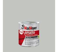 MAXMEYER Smalto a solvente per ferro e legno brillante GRIGIO CHIARO R7035 0,750 L