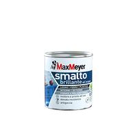 Maxmeyer Smalto All'Acqua Poliuretanico Brillante Bianco 0,125 L