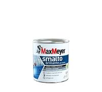 Maxmeyer Smalto All'Acqua Poliuretanico Brillante Bianco 0,75 L
