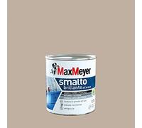 Maxmeyer Smalto All'Acqua Poliuretanico Brillante Tortora 0,75 L
