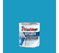 Maxmeyer Smalto All'Acqua Poliuretanico Brillante Turchese 0,75 L