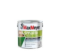 Maxmeyer Smalto All'Acqua Poliuretanico Opaco Bianco 2 L