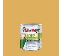 Maxmeyer Smalto All'Acqua Poliuretanico Opaco Giallo Estate 0,75 L
