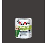 Maxmeyer Smalto All'Acqua Poliuretanico Opaco Marrone 0,75 L