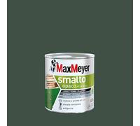 Maxmeyer Smalto All'Acqua Poliuretanico Opaco Verde Scuro 0,75 L