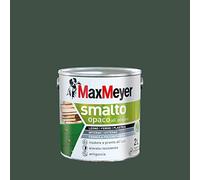 Maxmeyer Smalto All'Acqua Poliuretanico Opaco Verde Scuro 2 L