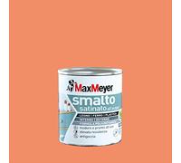 Maxmeyer Smalto All'Acqua Poliuretanico Satinato Arancio Ace 0,125 L