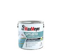 Maxmeyer Smalto All'Acqua Poliuretanico Satinato Bianco 2 L