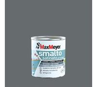 Maxmeyer Smalto All'Acqua Poliuretanico Satinato Grigio Fumo 0,125 L