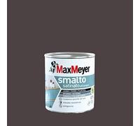 Maxmeyer Smalto All'Acqua Poliuretanico Satinato Marrone 0,75 L