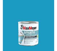 Maxmeyer Smalto All'Acqua Poliuretanico Satinato Turchese 0,75 L