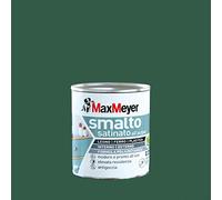 Maxmeyer Smalto All'Acqua Poliuretanico Satinato Verde Scuro 0,125 L