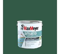 Maxmeyer Smalto All'Acqua Poliuretanico Satinato Verde Scuro 2 L