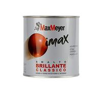 MaxMeyer Smalto brillante a solvente per ferro e legno Imax GRIGIO SCURO 0,5 L