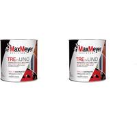 MAXMEYER Smalto satinato all'acqua 3 in 1 VERDE SCURO 0,5 L (Confezione da 2)