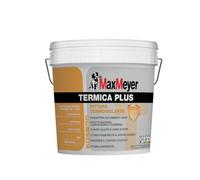 MAXMEYER Termica Plus, Pittura Termica Anticondensa per Interni, Azione Antimuffa Certificata, Bianco, 12 Litri