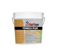 MAXMEYER Termica Plus, Pittura Termica Anticondensa per Interni, Azione Antimuffa Certificata, Bianco, 5 Litri