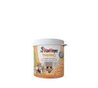 MAXMEYER Thermo Active Aerogel, Pittura Termoisolante per Interni, Antimuffa e Anticondensa Priva di Formaldeide, Bianco, 0,75 Litri