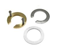 Maxmoral 1 Set In Ottone Caldo e Freddo Rubinetto Dado Rubinetto Dado Ottone Dadi di Blocco Raccordi di Montaggio Rubinetto Sciolto Dado di Riparazione Rondelle Durevoli E Guarnizione