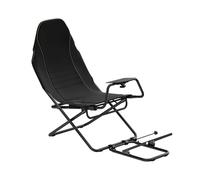 MAXMOUNT Racing Simulator Cockpit - Sedile da corsa pieghevole, regolabile in altezza e profondità, fino a 120 kg