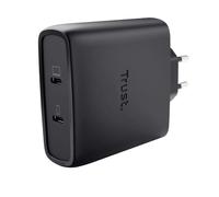TRUST MAXO 100W 2P USB-C GAN CHARGER BLK 25527