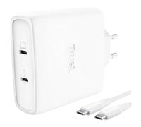 MAXO 100W 2P USB-C GAN CHARGER WHT