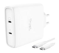 MAXO 100W 2P USB-C GAN CHARGER WHT