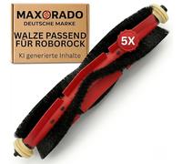 Maxorado Set di accessori adatto per robot aspirapolvere Roborock S4 S5 MAX S6 Pure E2 E3 E4 E5 Q5 Xiaomi C1 (spazzola principale)