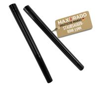 Maxorado Tubo per aspirapolvere, 35 mm, 2 x 50 cm, per Makita VC2000L fino a VC4210M, tubo di prolunga per tubo di aspirazione, in plastica, DN35, NW 35