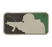 Maxpedition Major League Sparatutto 3D Pvc Gomma Badge Morale Patch Arido
